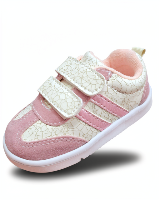 Tenis Tiny Steps Rosado Doble Velcro
