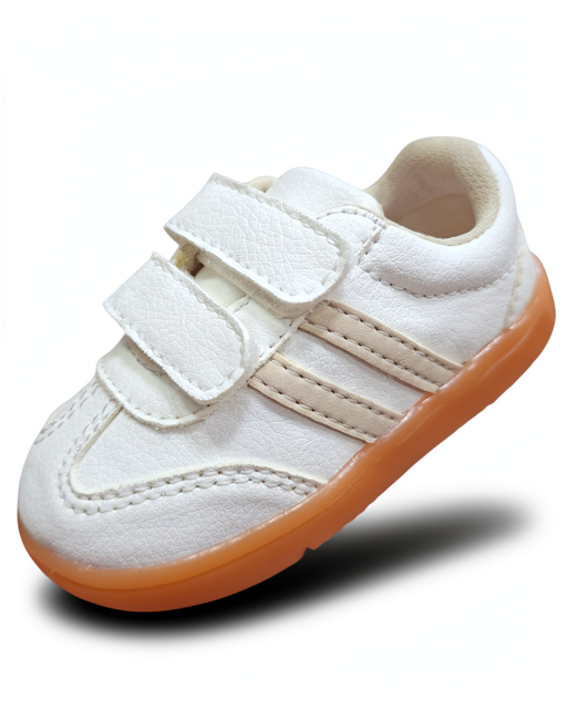 Tenis Tiny Steps Crema Doble Velcro