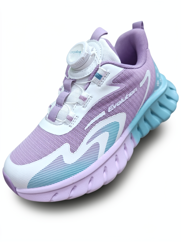 Tenis Croydon Evolution BOA Lila Blanco