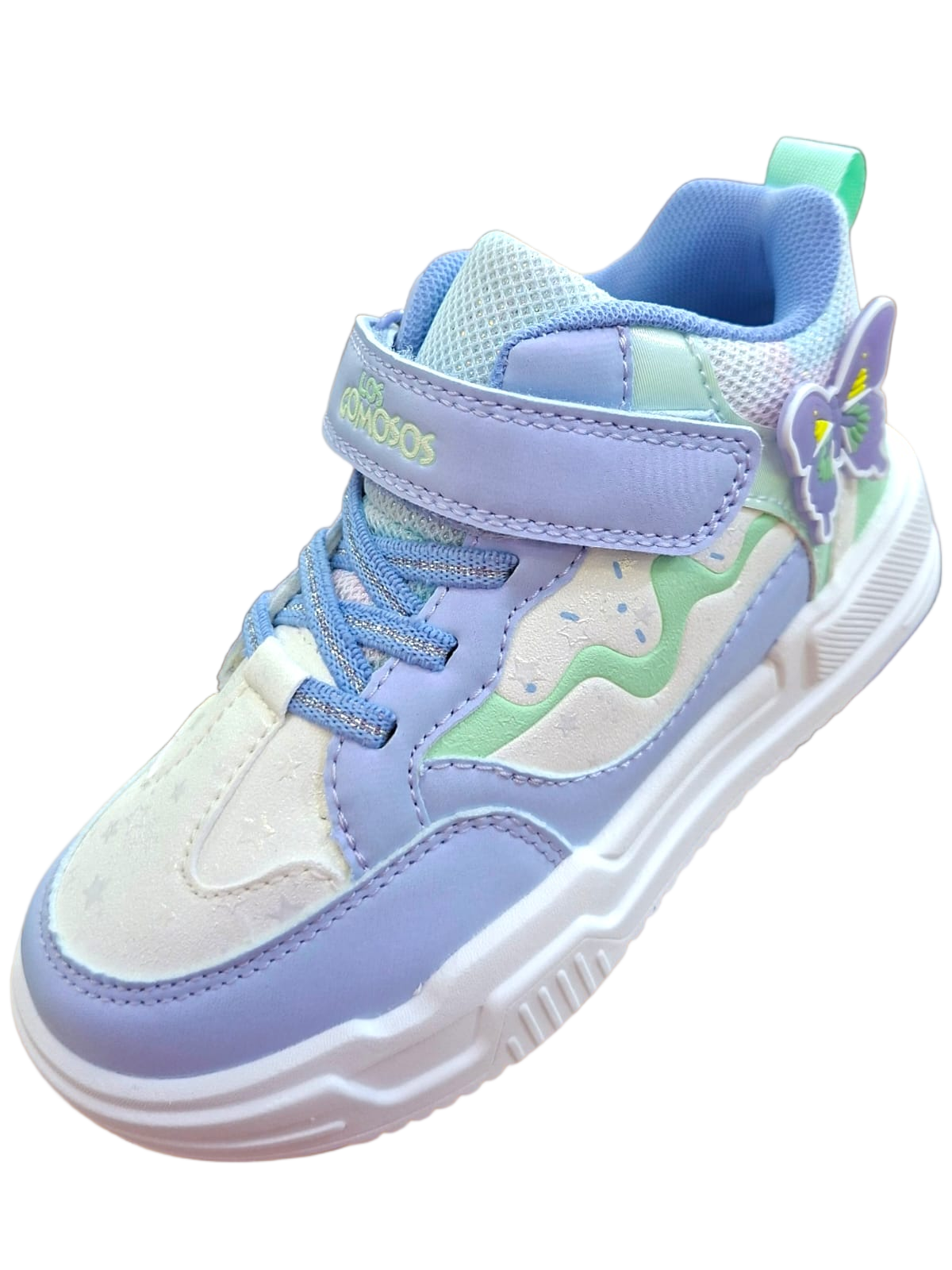 Tenis Los Gomosos Lila Mariposa