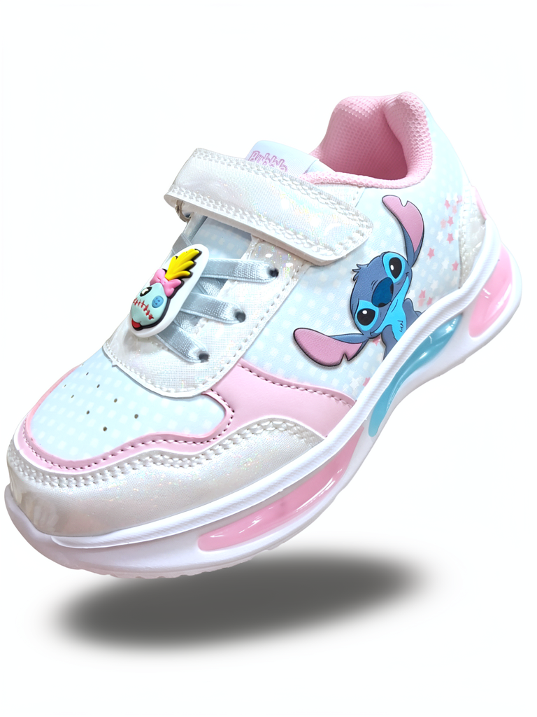 Tenis Bubblegummers Stitch Celeste