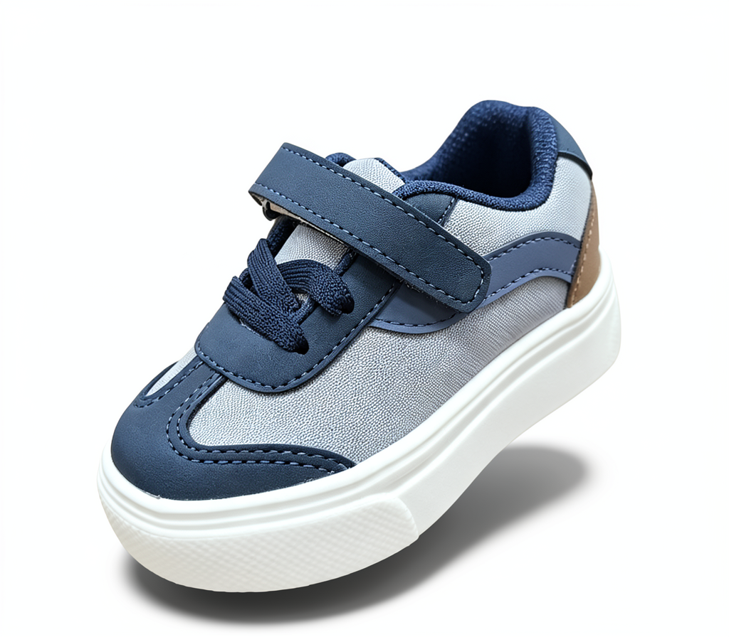 Tenis Bucaramanga Plataforma Gris Azul