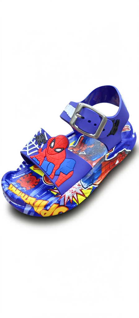 Sandalia Spider-Man Azul Rey