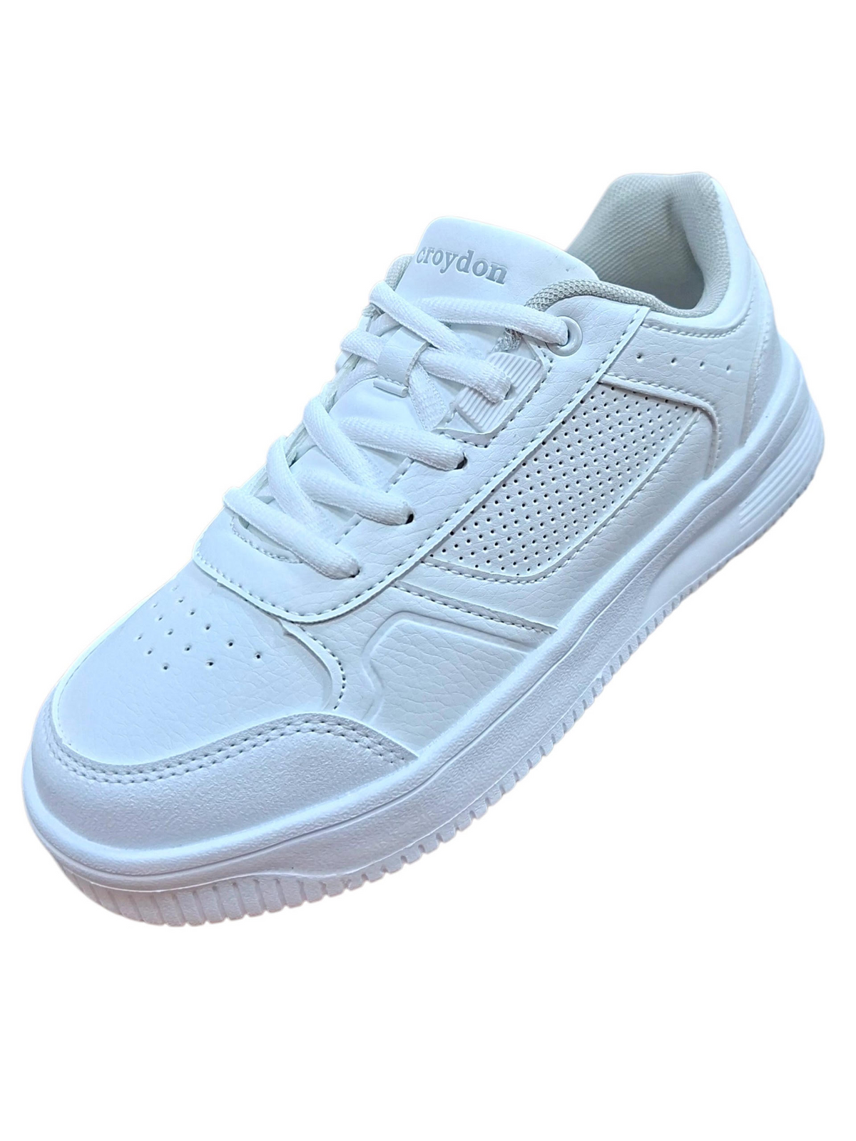 Tenis Colegial Croydon Lobira Blanco - Calzakids Moritas