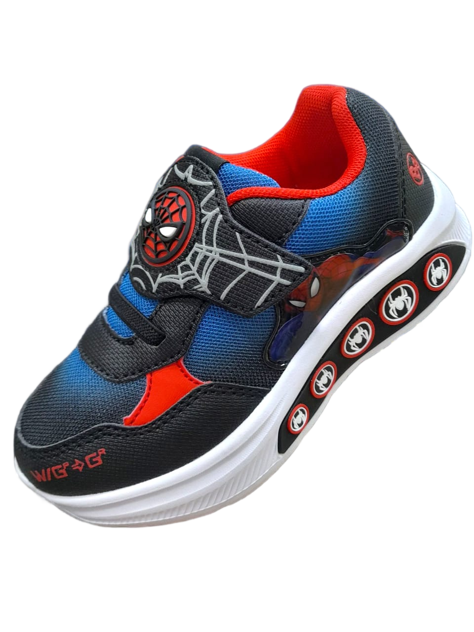 Tenis Bubblegummers Spider-Man con Luces